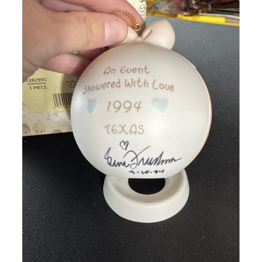94 Precious Moments Event Showered W Love Texas #128295C Sign By Gene Freedman